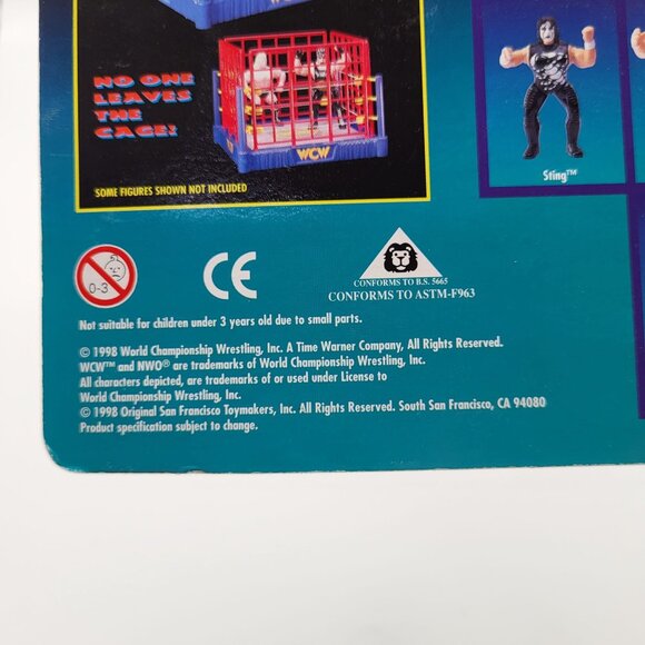 VTG 1998 WCW NWO The Giant Action Figure Wrestler - Picture 3 of 8